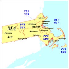 We have dial-up Internet numbers for the area codes in Massachusetts: 781, 339, 413, 978, 351, 857, 617, 774, 508