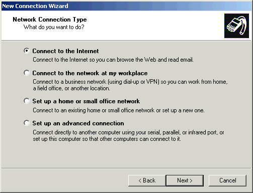 Network Connection Type